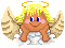 angel smiling